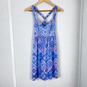 American Eagle blue and purple sundress!